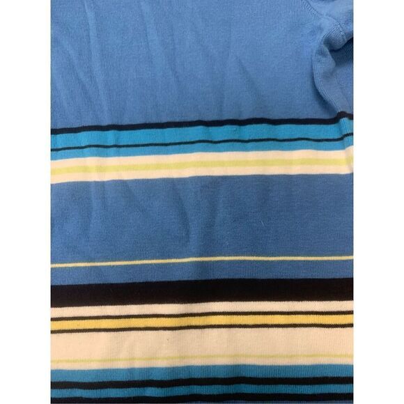 Vintage Talbots Striped Ribbed Knit T-shirt - Picture 3 of 6